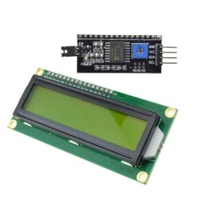 16×2 LCD Display With I2C Module