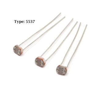 Honbay 30PCS 5mm GL5537 LDR Photoresistor Light Dependent Resistor Photo Resistor Light Sensitive Resistor
